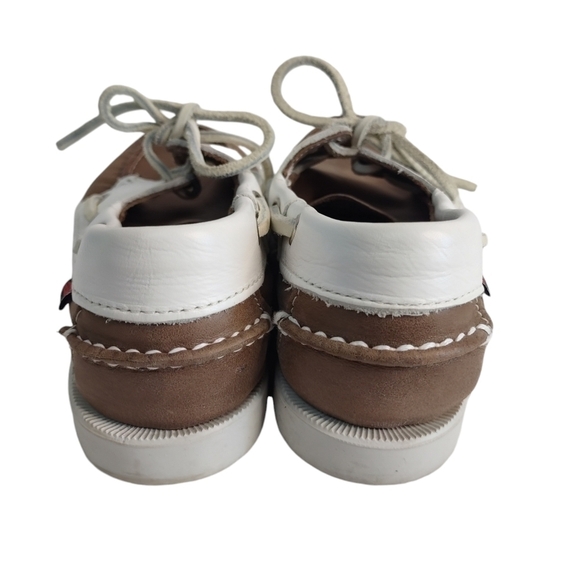 Sebago Docksides Women's Leather Slip-on Lofer Shoes Size 5 - Picture 5 of 10
